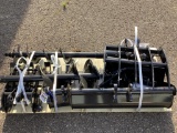 New Unused Miva 9 Pc. Mini Excavator Attachment Set