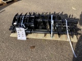 New Unused Miva 9 Pc. Mini Excavator Attachment Set