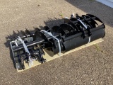 New Unused Miva 9 Pc. Mini Excavator Attachment Set