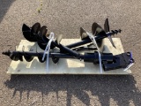 New Unused Miva Auger Bit Set for Mini Excavator