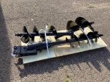 New Unused Miva Auger Bit Set for Mini Excavator