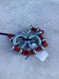 5 New Unused 4 3/4 T Shackles 3/4