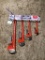 4 Fuller Pipe Wrenches and Store Display, 18