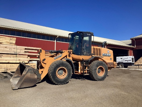 2015 Case 621 F Loader, 10,745 Hours, Quick Tach Coupler, Rear Camera, Emissions Deleted