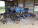 Baker Model BBR-0 Resaw, 3 Head With Return Conveyor, Needs Refurbished