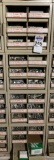4 Unit Hillman Hardware Bolt Display with Contents, Filled With Various Sizes of Lag Bolts