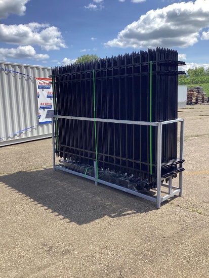 New Unused Fens Model FEN20 Galvanized Steel Fence
