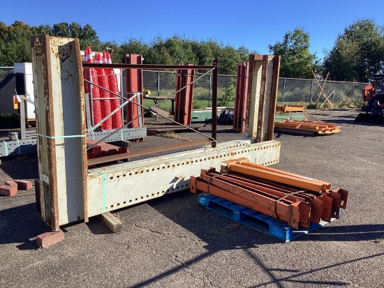 Heavy Duty Cantilever Rack 12'4" High with 10 - 52" Support Arms