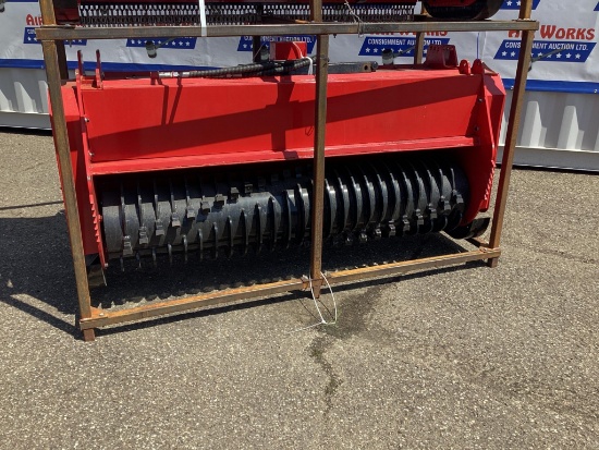 New Unused GIYI Model GY_72 Pro Forestry Mulcher Skid Loader Attachment