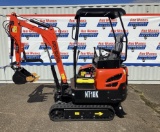 New AGT Model NT18K Mini Excavator, Kubota Deisel Engine, 16