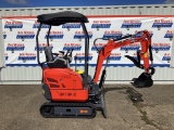 New AGT Model QK18K-C Mini Excavator, Kubota Deisel, 16