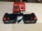 New Unused Milwaukee M18/M12 Charger and 2 M18 XC5 Batteries