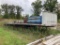 48' Fountaine Flatbed Trailer As Is, Aluminum Deck, Contents Not Included Trailer Only