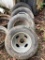 4 Rims And Tires, Comanche Radial A/T LT 225/75R16 Tires