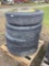 4 - 11R22.5 Tires With Rims