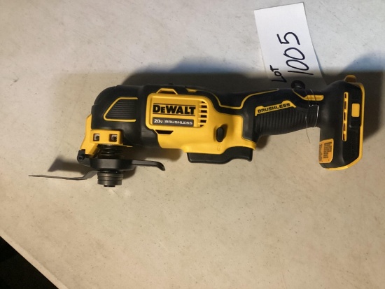 New Unused Dewalt Model DCS354 Oscillating Multi Tool, 20 Volt, Brushless