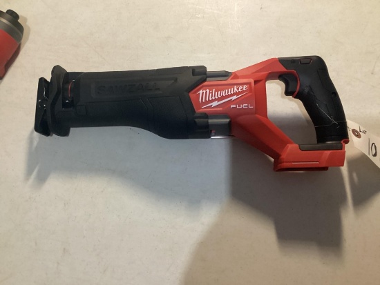 New Unused Milwaukee Reciprocating Saw, 18 Volt, Brushless Motor