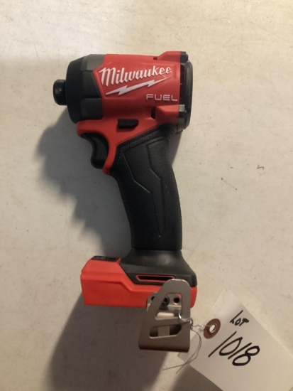 New Unused Milwaukee 1/4" Impact Driver, 18 Volt, Brushless Motor