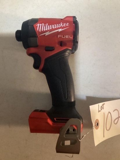 New Unused Milwaukee 1/4" Impact Driver, 18 Volt, Brushless Motor