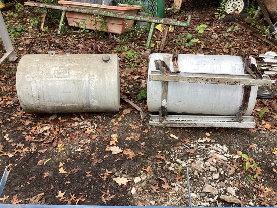 2 Aluminum Semi Fuel Tanks
