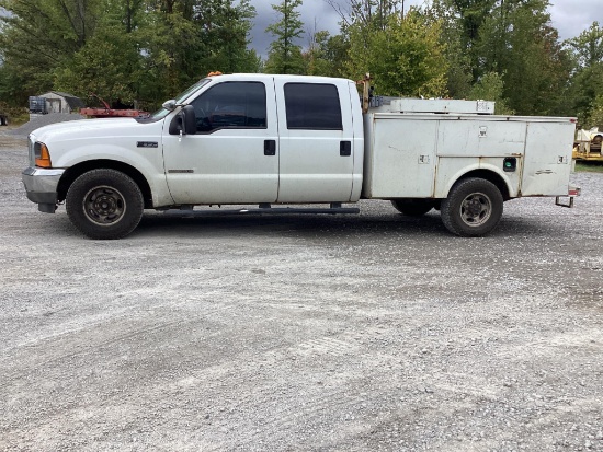 2001 Ford F-350 Pickup Truck, VIN # 1FDSW34F41EC51031, Omaha Service Body