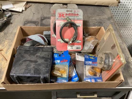 Box Lot, Amber Light bulbs, Marker Lights