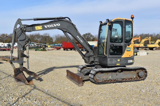2017 Volvo ECR58D Hydraulic Excavator, 1,852hours,