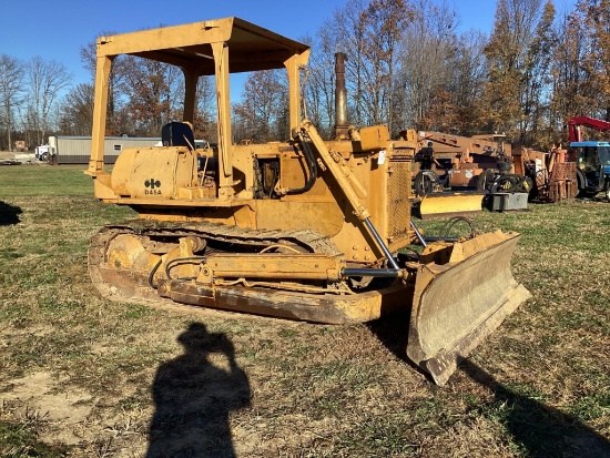 Komatsu Model D45A Dozer, 6 Way Blade, 4444 hours, ROPs