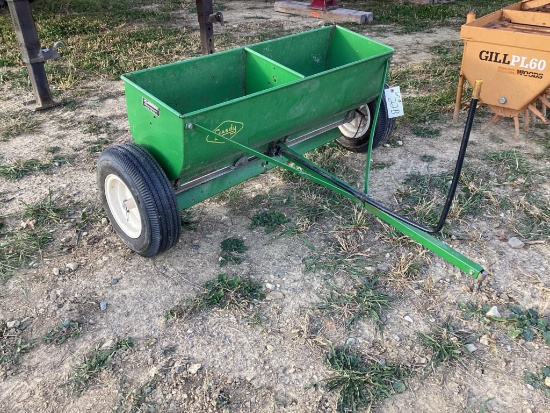 Gandy Model 42 Spreader Box Rubber Tire wheels
