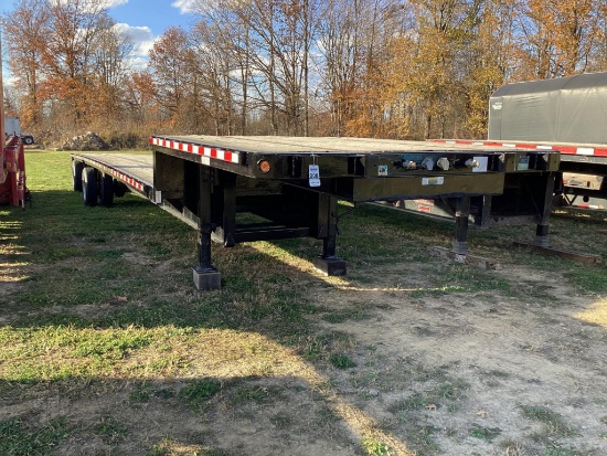 2014 Fontaine Trailer, VIN # 13N248202E1566344, 48' Step Deck, Spread Axle.