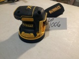 New Unused Dewalt model DCW210 Random Orbit Palm Sander, 20 Volt, Brushless Motor
