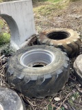 2 Constellation Rear Backhoe Tires and , 19.5L-24