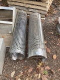 2 Stainless Exhaust Covers