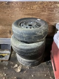 4 Rims And Tires, Goodyear Integrity P225/60R16 Tires