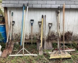 Shovels, Rakes, Brushes, Fork, Pickaxe