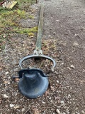 Crystal Metal Bell with post