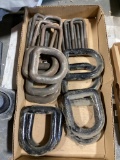 Box Lot, D Rings, U Bolts