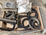 Box Lot, Light Mounting Brackets, Rubber Light Seals