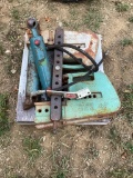 4 - 75 Lbs. tractor Weights and 2 Hydraulic 3 Point Top Links