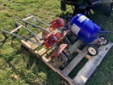 2 Mantis Tillers, Eastwood Sandblast Pot