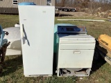 Crosley Refrigerator, Whirlpool Drier