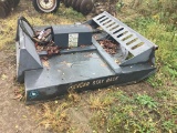 Wolverine Brush Cutter Skid Loader Attachment, Will Need New Blades