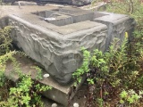 4 Pcs. Precast Concrete Left and RIGHT Corner Block, 18