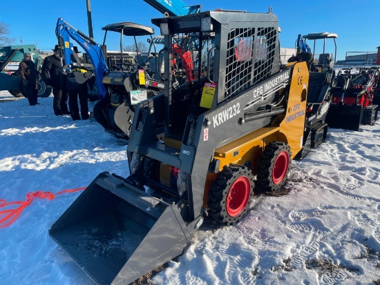 CFG KRW232 Skid Steer Unused 0rs SN KRW2322024L072528