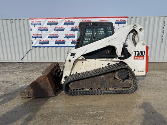 2006 Bobcat T300 Skid Steer 3255 Hrs SN 532013943 - Rubber Tracks - Enclosed Cab