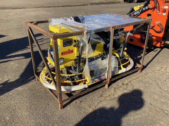 (Inv.51014) 2024 Fland FL-2 Ride On Power Trowel, 13 Hp Gas Engine,