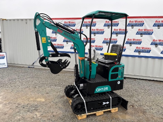 2024 AGT QH12R Mini Excavator Unused 0hrs SN# QH12R202411200170