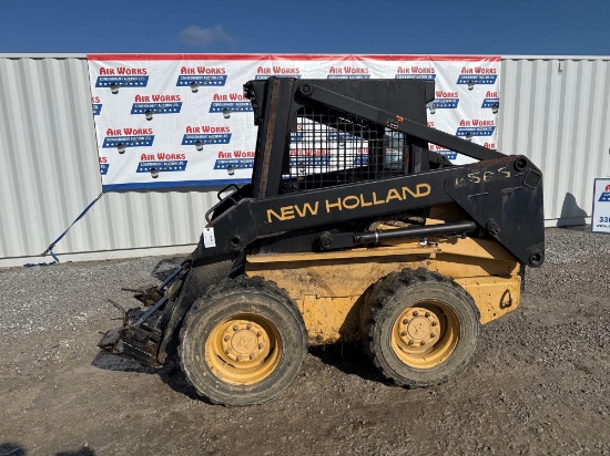 New Holland LX565 Skid Steer 2579hrs No Bucket SN#41507