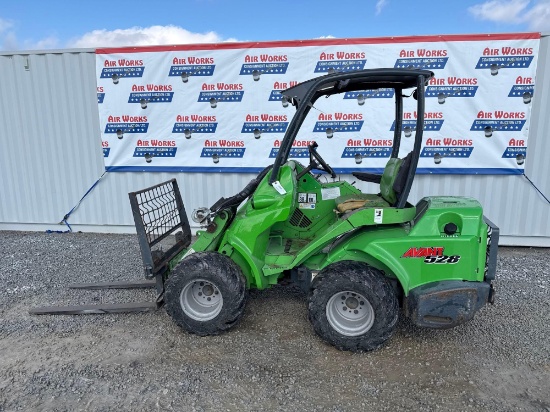 2018 Avant 528 Wheel Loader w/Forks Diesel SN# 871981810