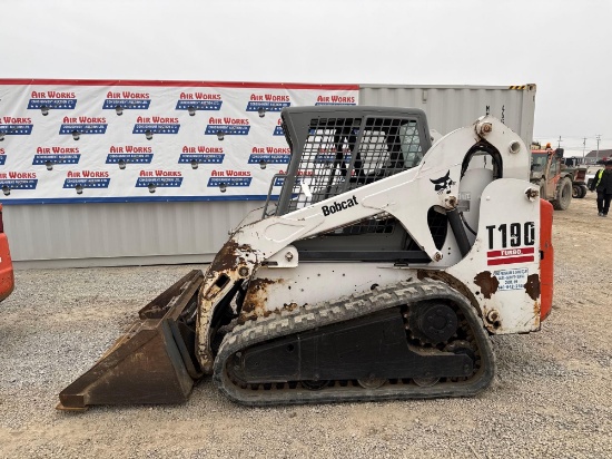 Bobcat T190 Turbo Skid Steer 3074hrs SN#519313229